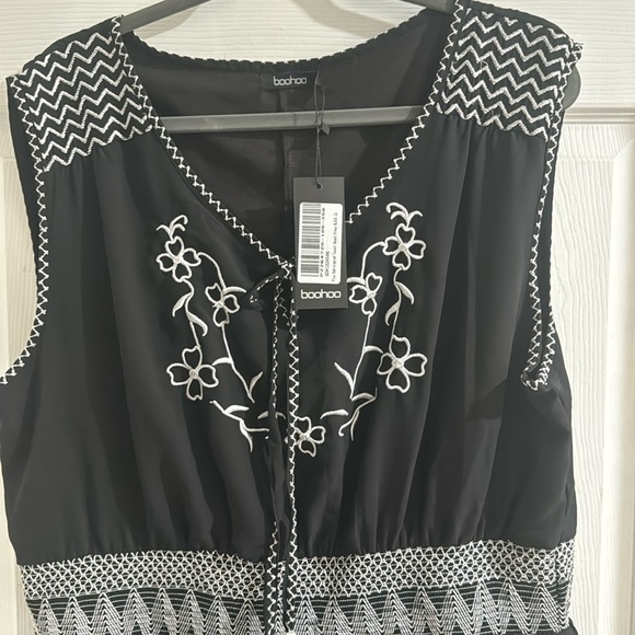 Boohoo women's dress size black size 22 - Picture 6 of 8